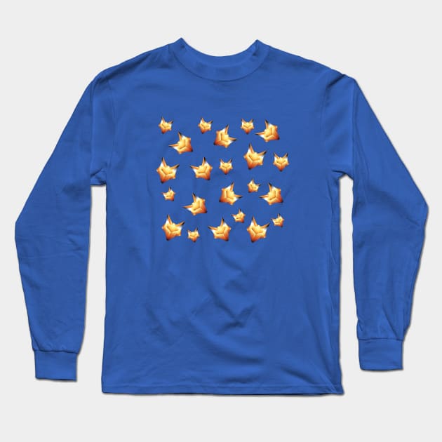 Foxes Long Sleeve T-Shirt by DrawingTomic